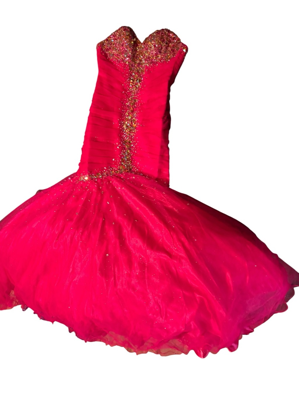 NWT Authentic Women’s Jovani Barbicore Pageant Prom Dress Size 2 preppy formal